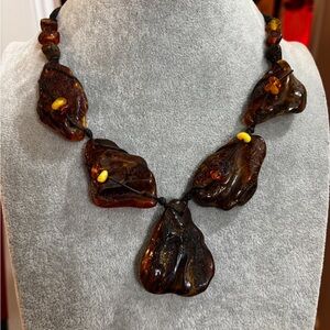 Huge Amber Necklace